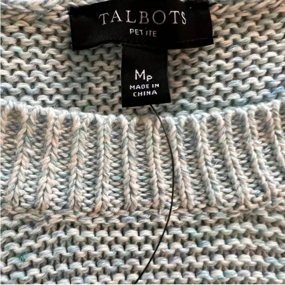 NWOT Talbots Cotton and Linen Knit Crew Neck Size M
Long Sleeve Sweater - Picture 4 of 5